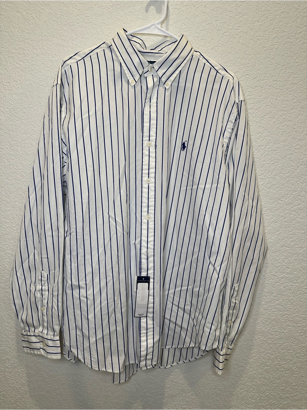 Ralph Lauren Men’s Classic Fit Striped Oxford Shirt XL NWT